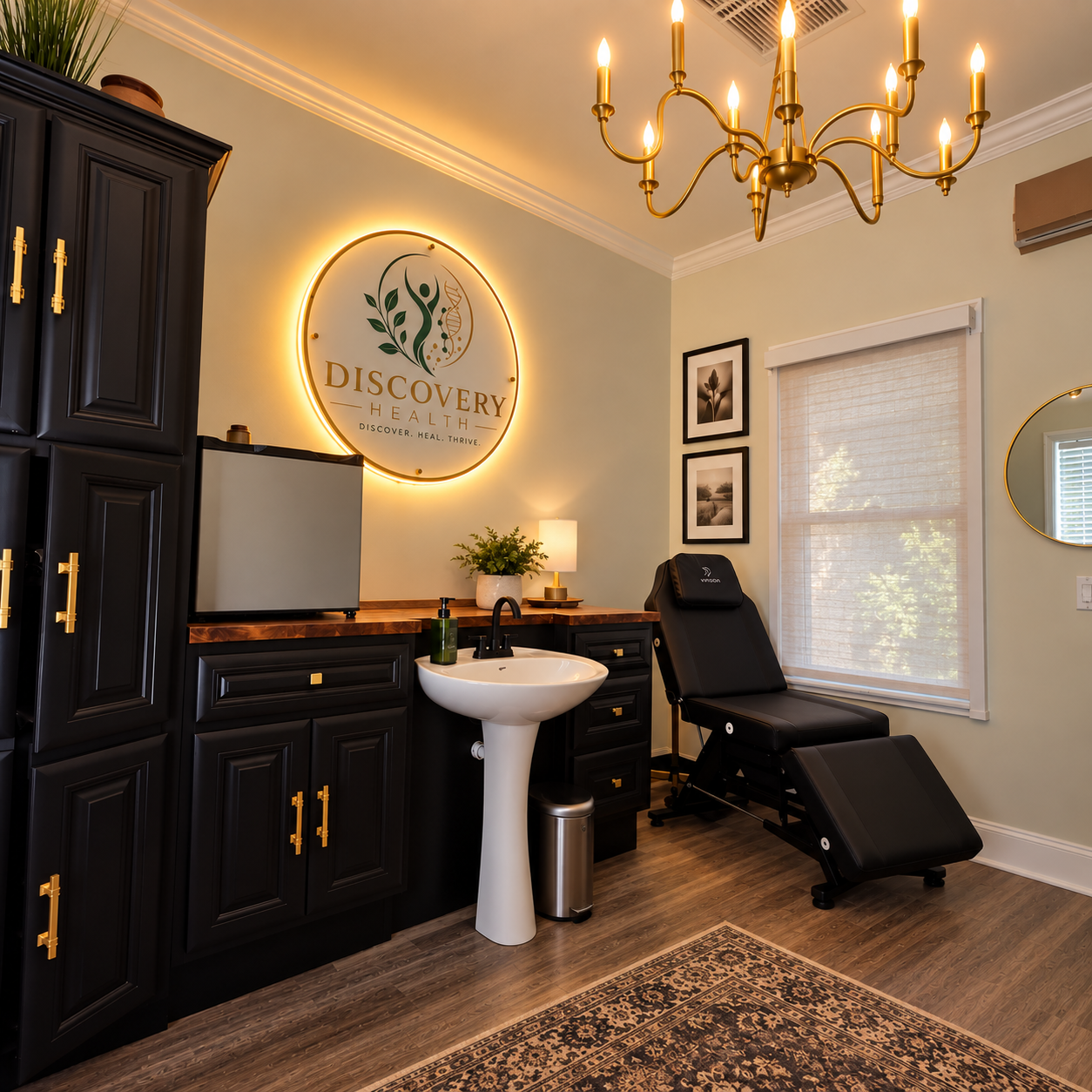 Treatment room at Discovery Health